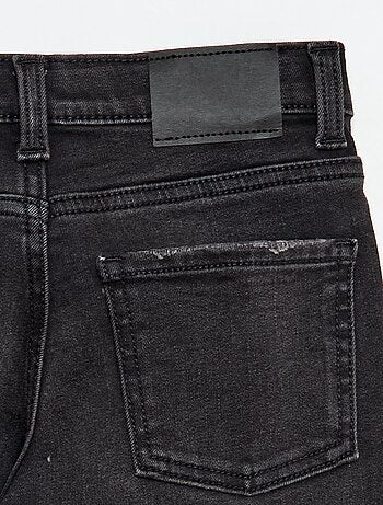 Pantalone denim stretch vestibilità slim in cotone