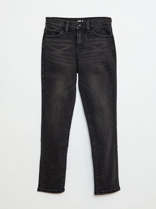 Pantalone denim stretch vestibilità slim in cotone - Kiabi