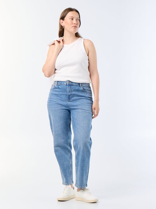 Pantalone denim taglio dritto - Kiabi