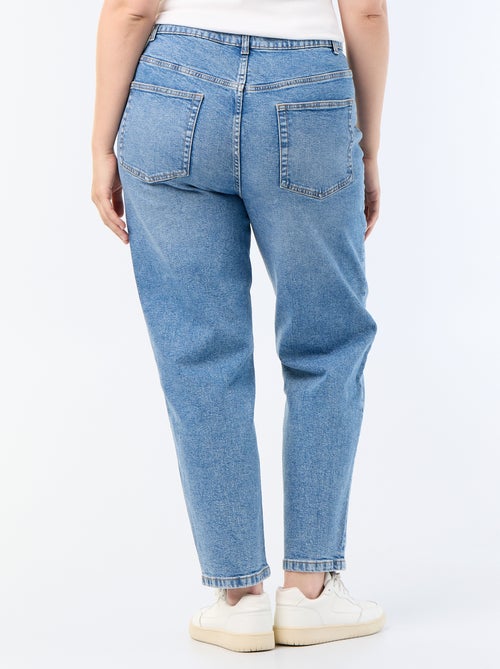 Pantalone denim taglio dritto - Kiabi