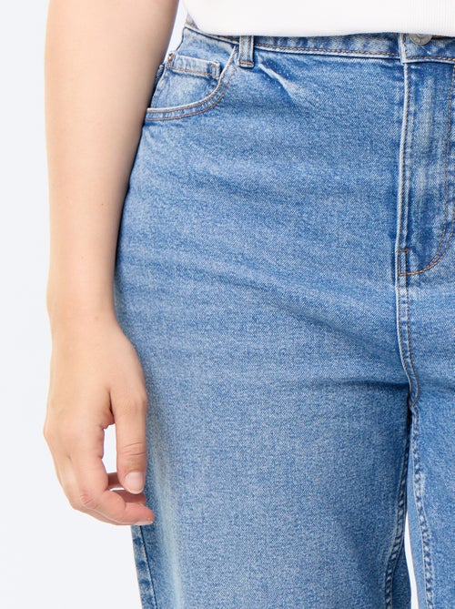 Pantalone denim taglio dritto - Kiabi