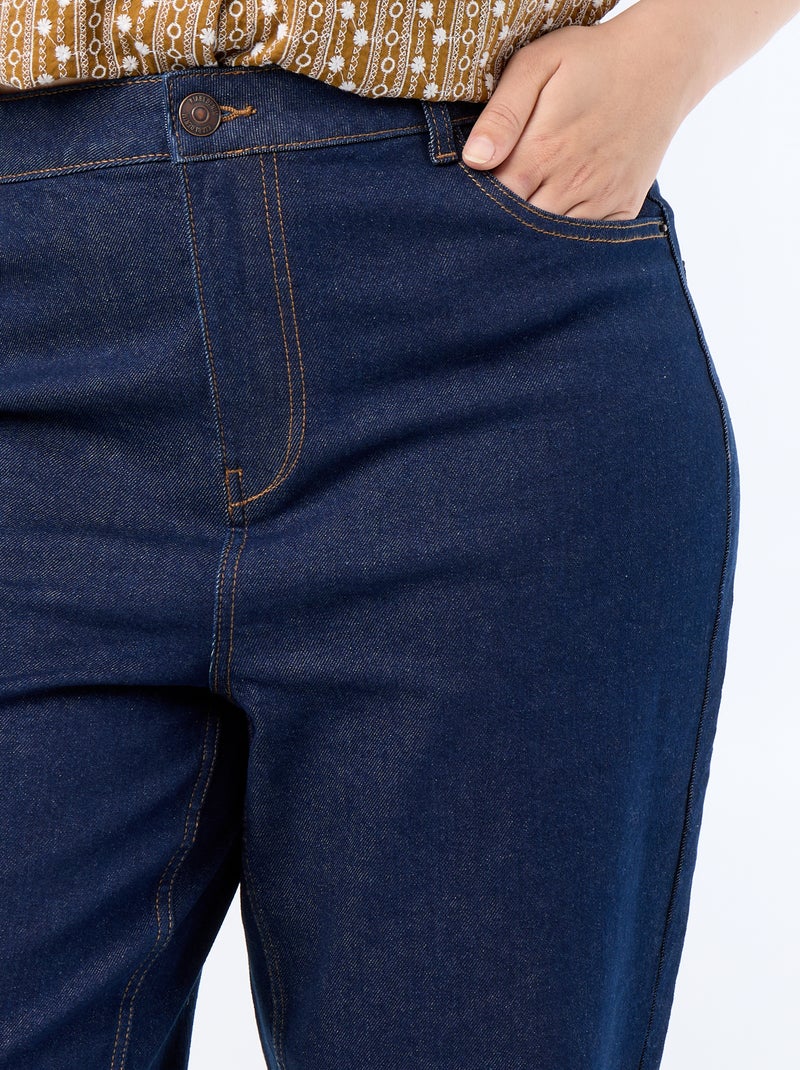 Pantalone denim taglio dritto Blu - Kiabi