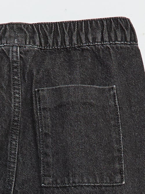 Pantalone denim taglio jogger - Kiabi Pantalone denim taglio jogger - Kiabi