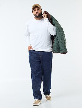 Pantalone denim vestibilità relaxed 5 tasche