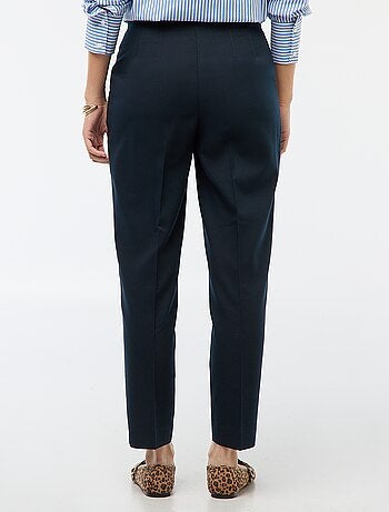 Pantaloni dritti a vita alta