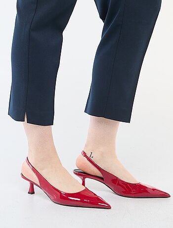 Pantalone dritto a vita alta