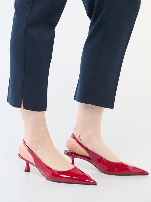 Pantalone dritto a vita alta - Kiabi