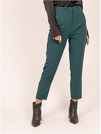 Pantalone dritto con pinces EZARA