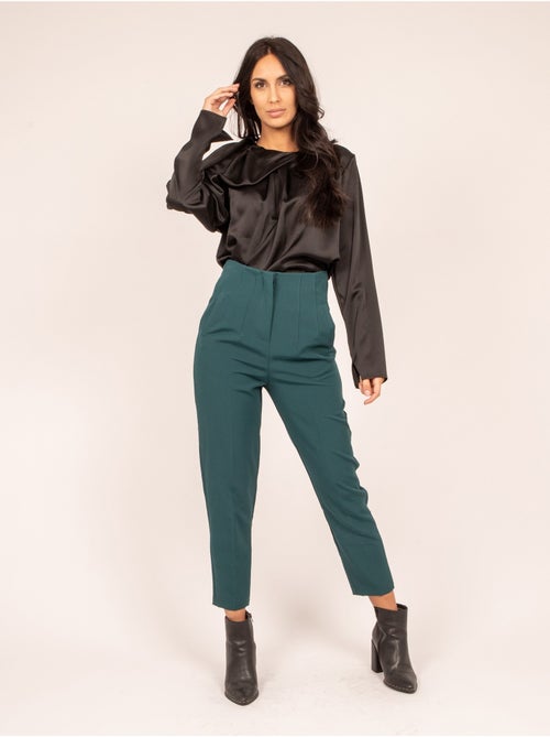 Pantalone dritto con pinces EZARA - Kiabi