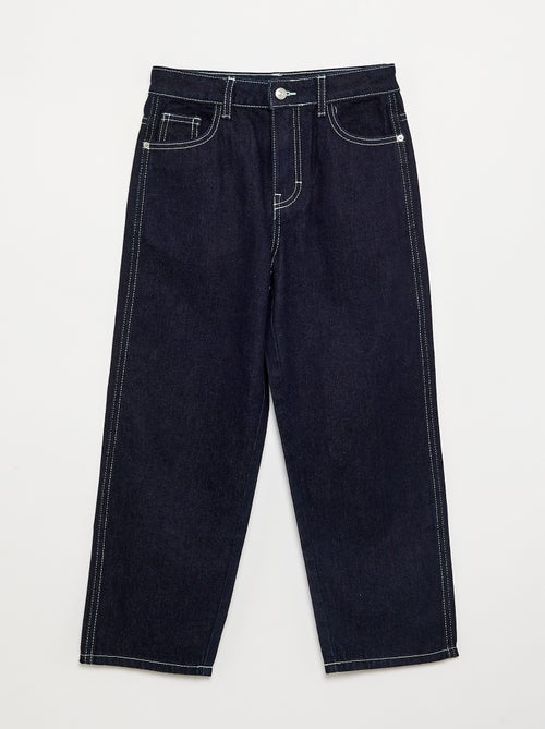 Pantalone dritto in denim - Kiabi