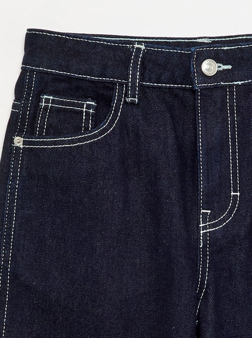 Pantalone dritto in denim - Kiabi