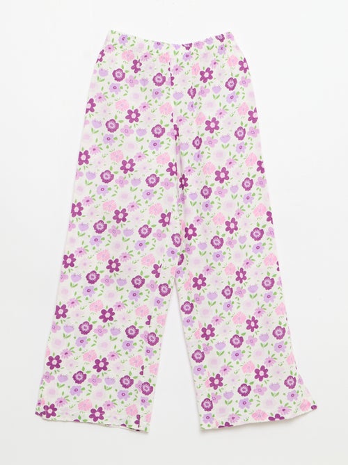 Pantalone dritto in lino misto - Kiabi