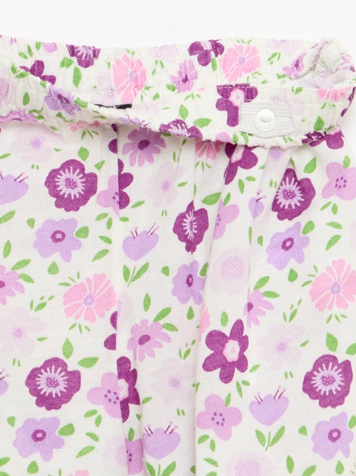 Pantalone dritto in lino misto - Kiabi