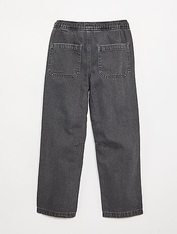 Pantalone dritto in twill