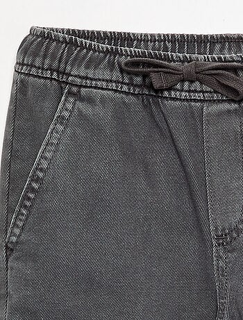 Pantalone dritto in twill