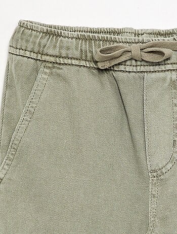 Pantalone dritto in twill