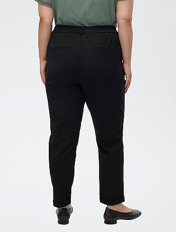 Pantalone dritto tinta unita
