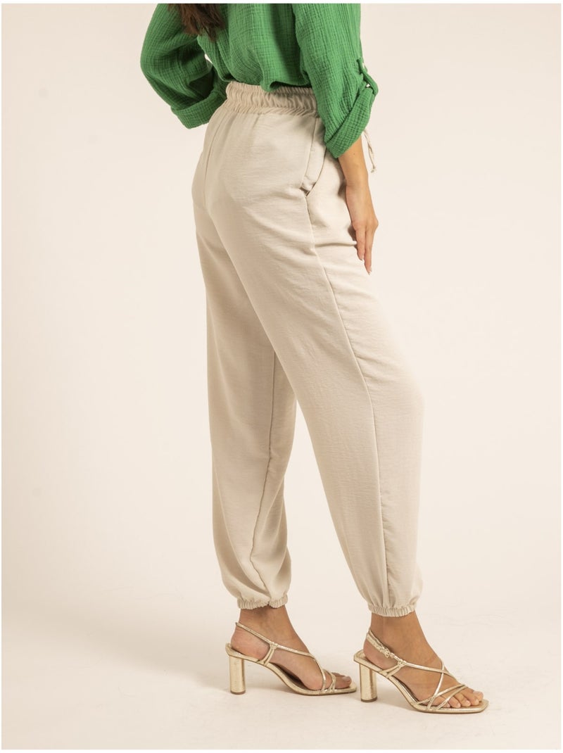 Pantalone EDANIA Ecru - Kiabi