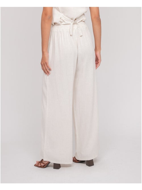 Pantalone effetto lino EVELISE - Kiabi