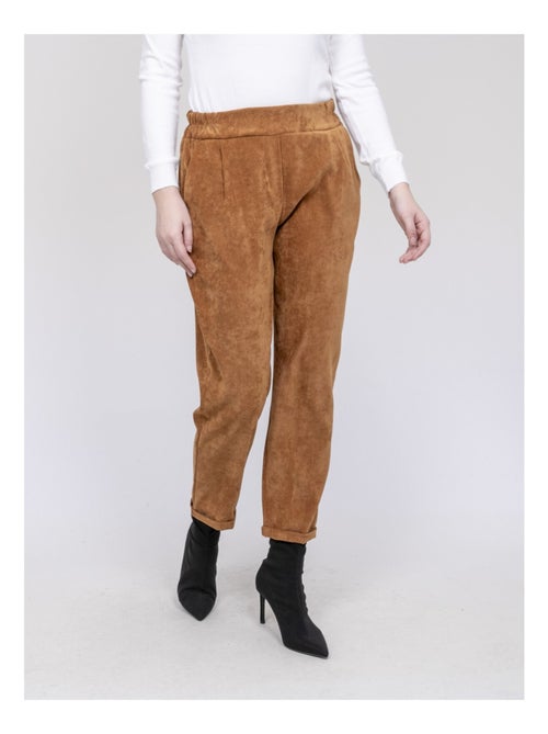 Pantalone effetto velluto EBILA - Kiabi
