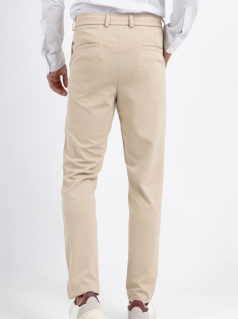 Pantalone elegante Beige - Kiabi