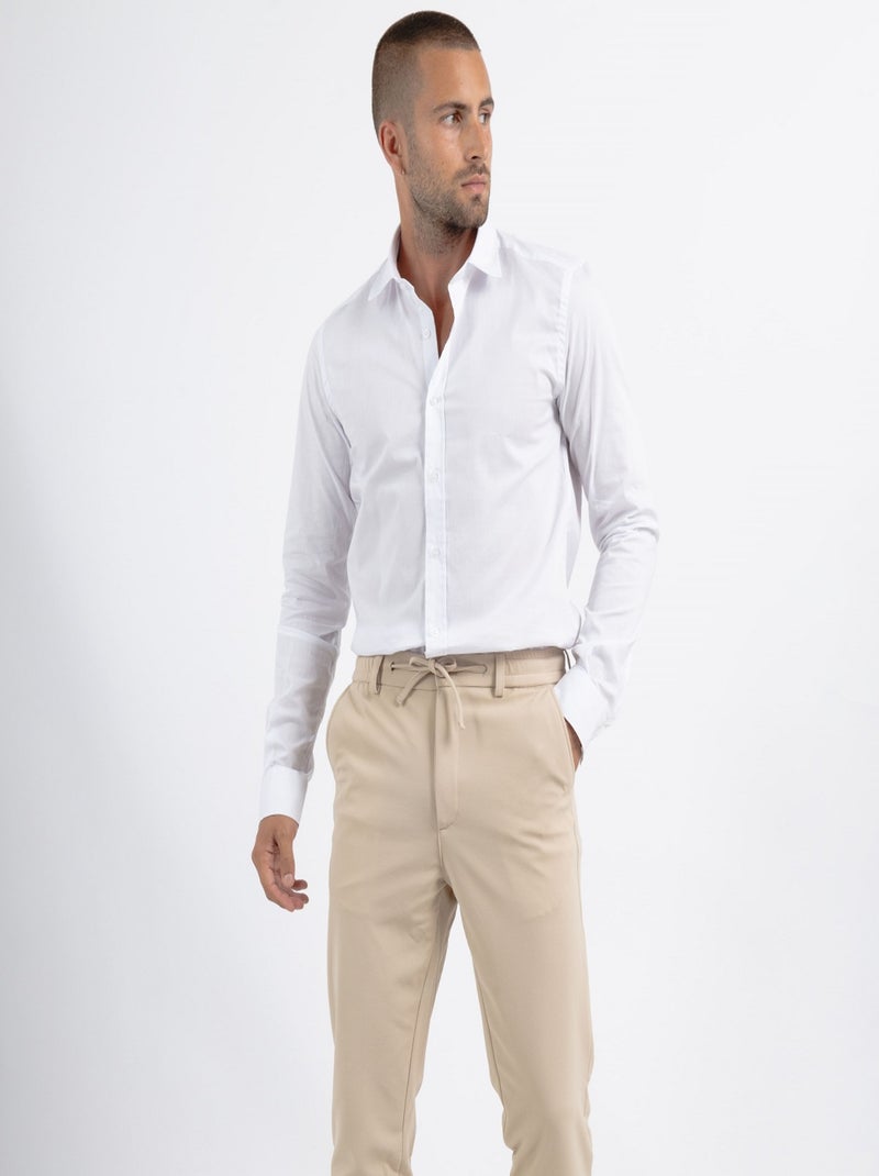 Pantalone elegante Beige - Kiabi