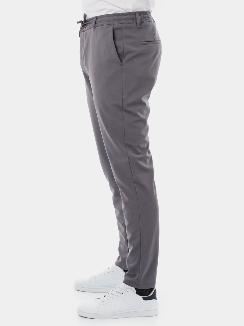 Pantalone elegante Grigio antracite - Kiabi