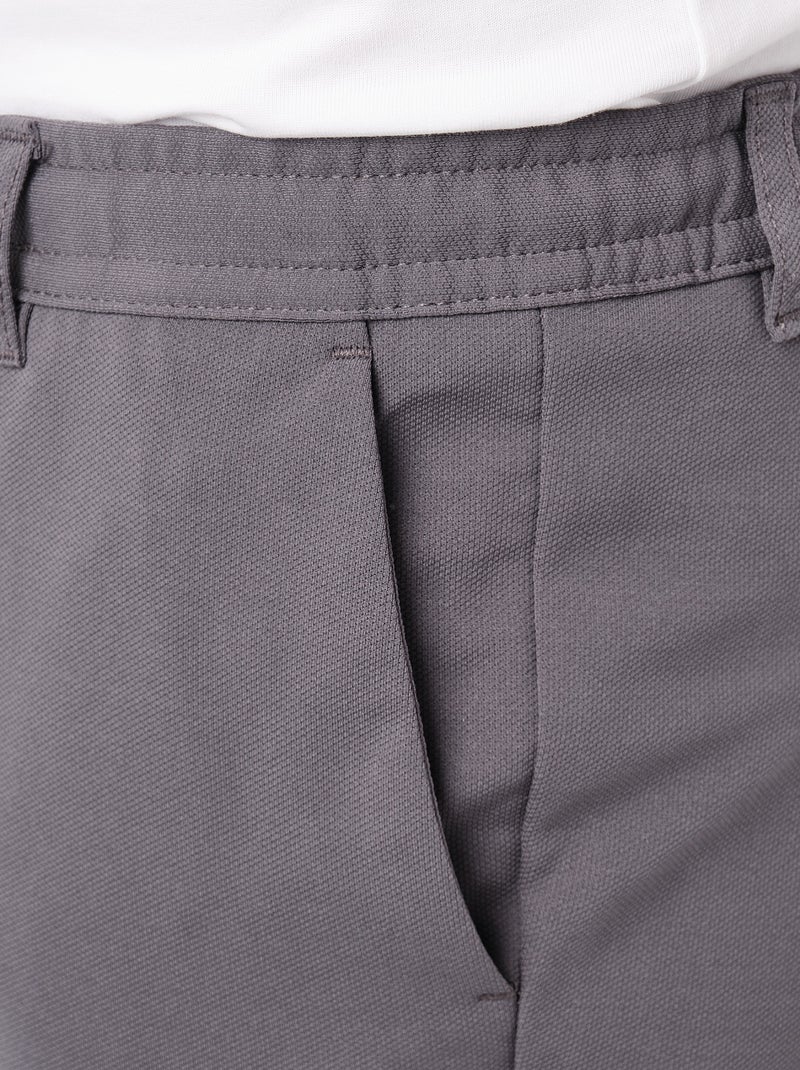 Pantalone elegante Grigio antracite - Kiabi