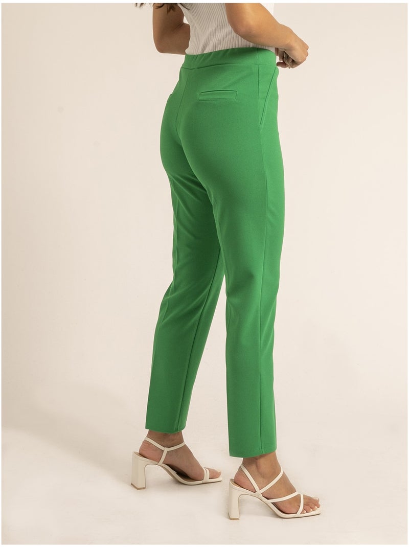 Pantalone ELIANE Verde - Kiabi