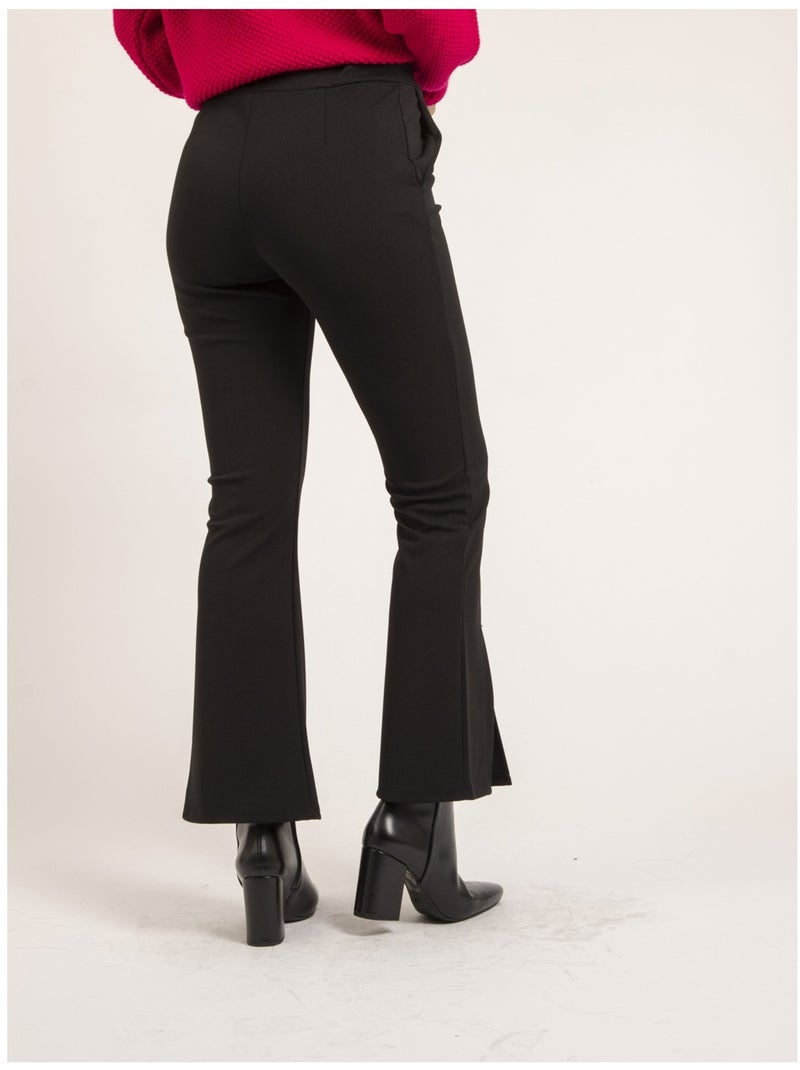 Pantalone flare ENORA Nero - Kiabi