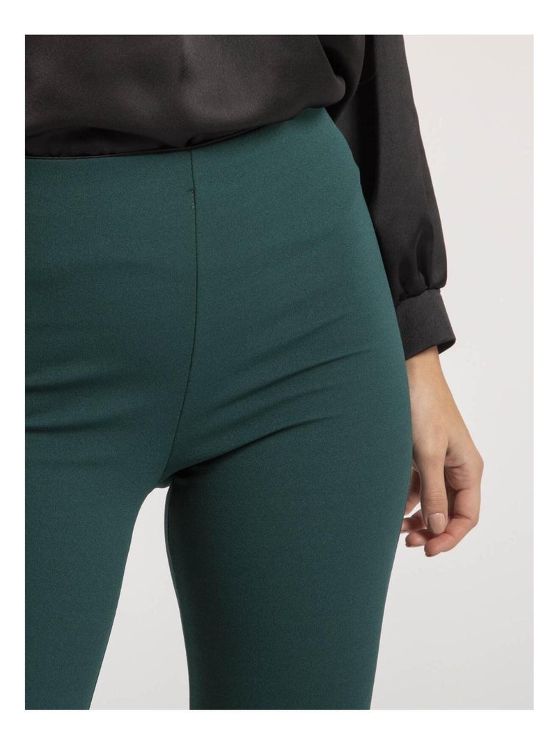 Pantalone flare ETIENNA Verde foresta - Kiabi
