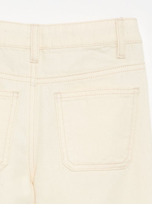 Pantalone flare in denim - Kiabi Pantalone flare in denim - Kiabi