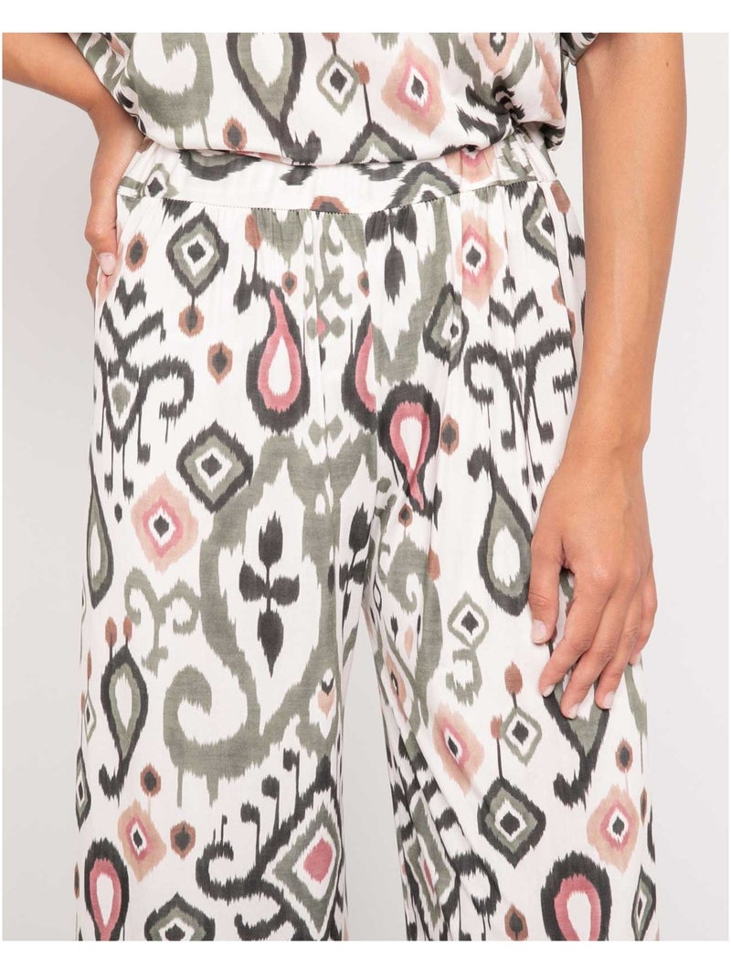 Pantalone fluido con motivi ENOLIA Cachi - Kiabi