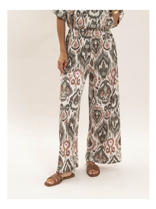 Pantalone fluido con motivi ETONIA - Kiabi