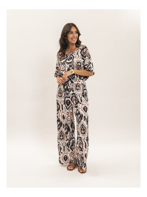 Pantalone fluido con motivi ETONIA - Kiabi