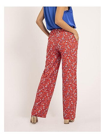 Pantalone fluido con motivi EUXANE