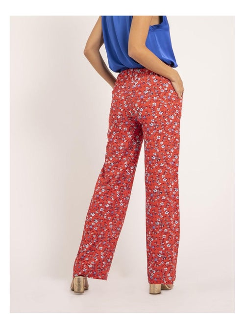 Pantalone fluido con motivi EUXANE - Kiabi