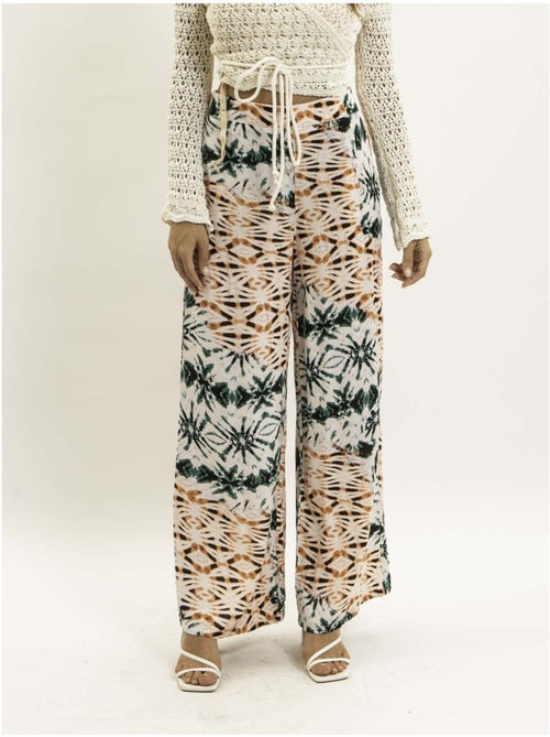 Pantalone fluido con motivi EZINA - Kiabi Pantalone fluido con motivi EZINA - Kiabi