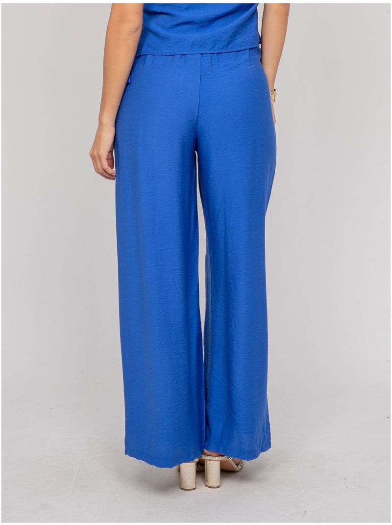 Pantalone fluido EJORDIE Blu reale - Kiabi