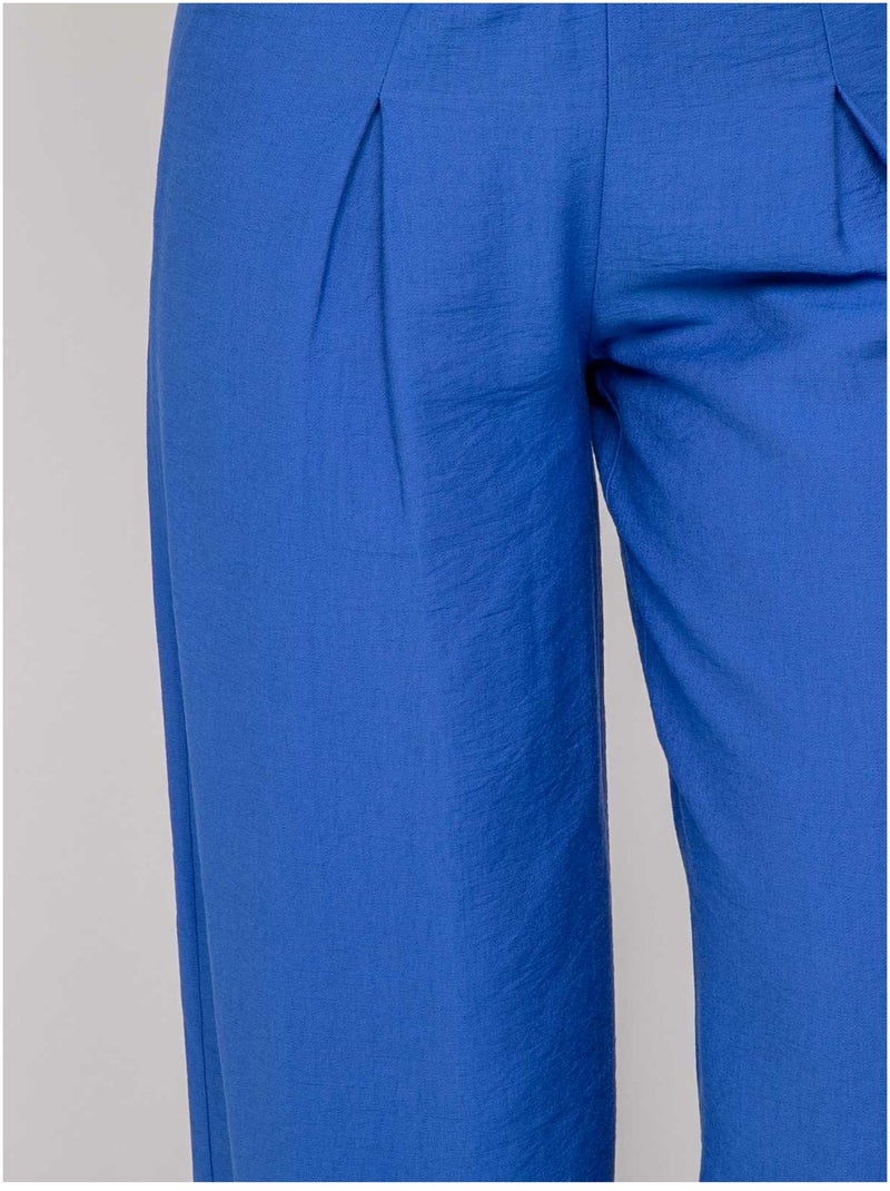 Pantalone fluido EJORDIE Blu reale - Kiabi