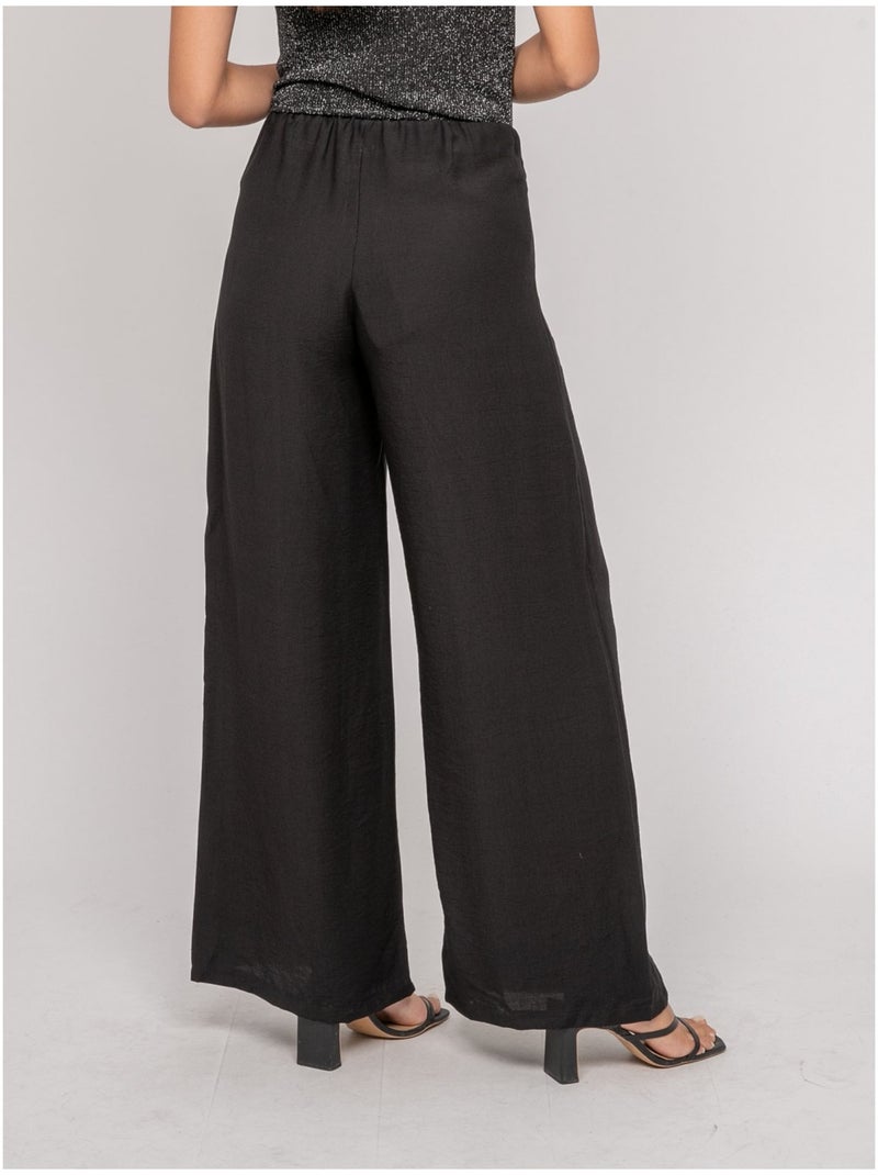 Pantalone fluido EJORDIE Nero - Kiabi