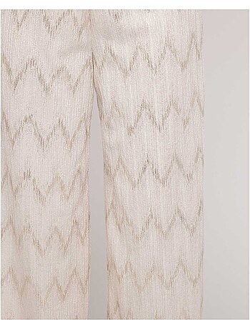 Pantalone fluido texturizzato EMANTINE
