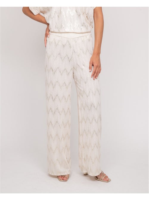 Pantalone fluido texturizzato EMANTINE - Kiabi