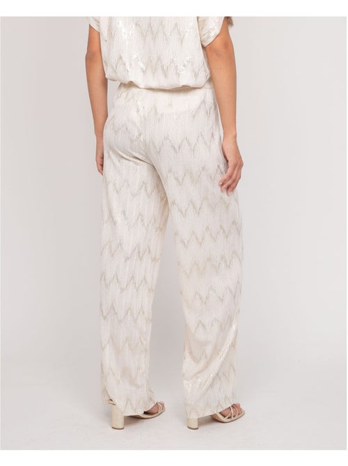 Pantalone fluido texturizzato EMANTINE - Kiabi