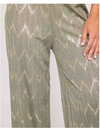 Pantalone fluido texturizzato EMANTINE