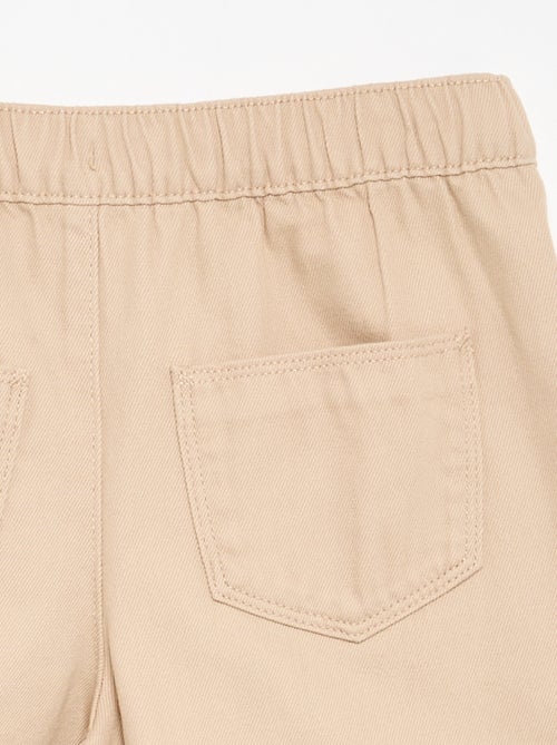 Pantalone in cotone - vestibilità comoda - Kiabi