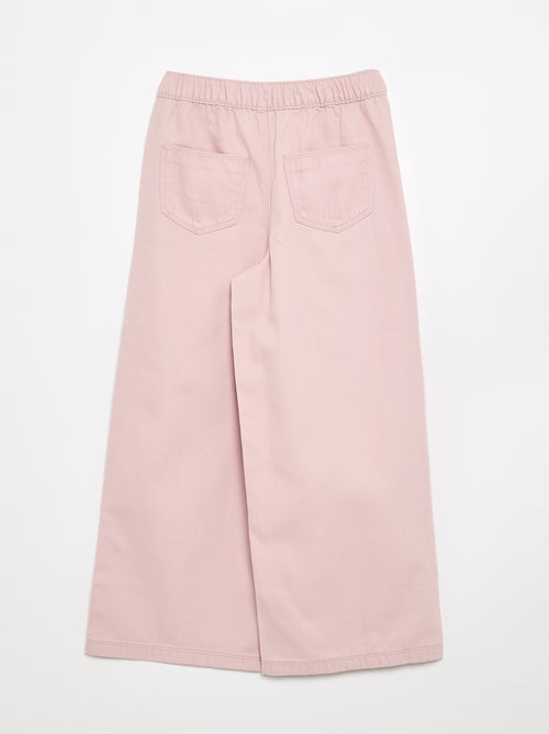 Pantalone in cotone - vestibilità comoda - Kiabi