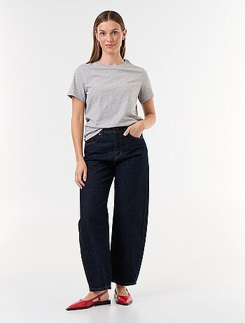 Pantalone in denim a forma barrel ampia