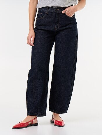 Pantalone in denim a forma barrel ampia