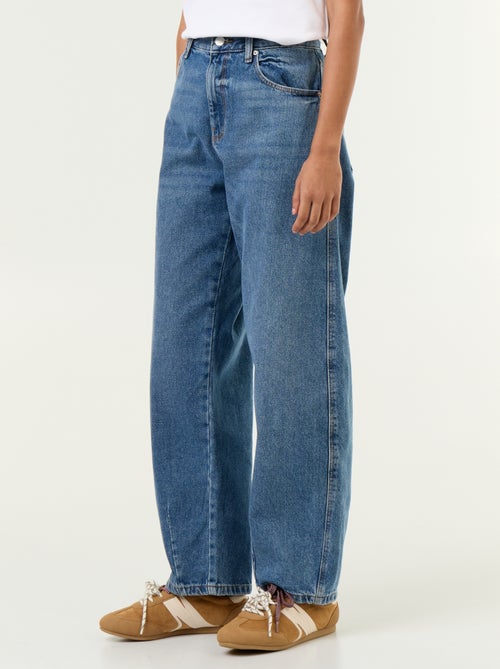 Pantalone in denim a forma barrel ampia - Kiabi